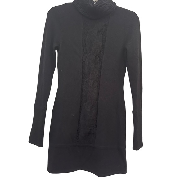 INC Silk Angora Turtleneck Sweater Dress - Picture 5 of 6